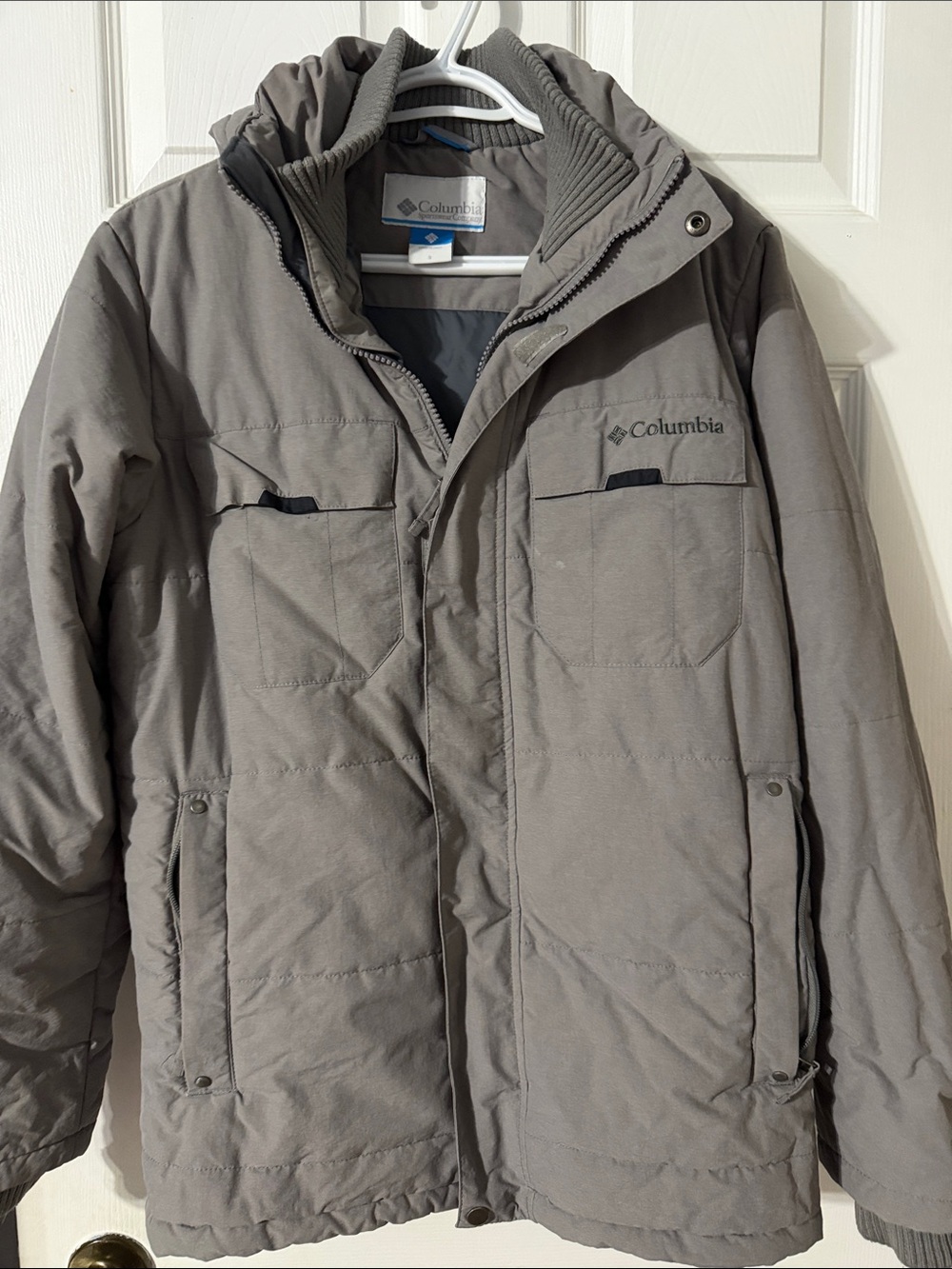 Columbia Men's Gray Insulated Winter Jacket